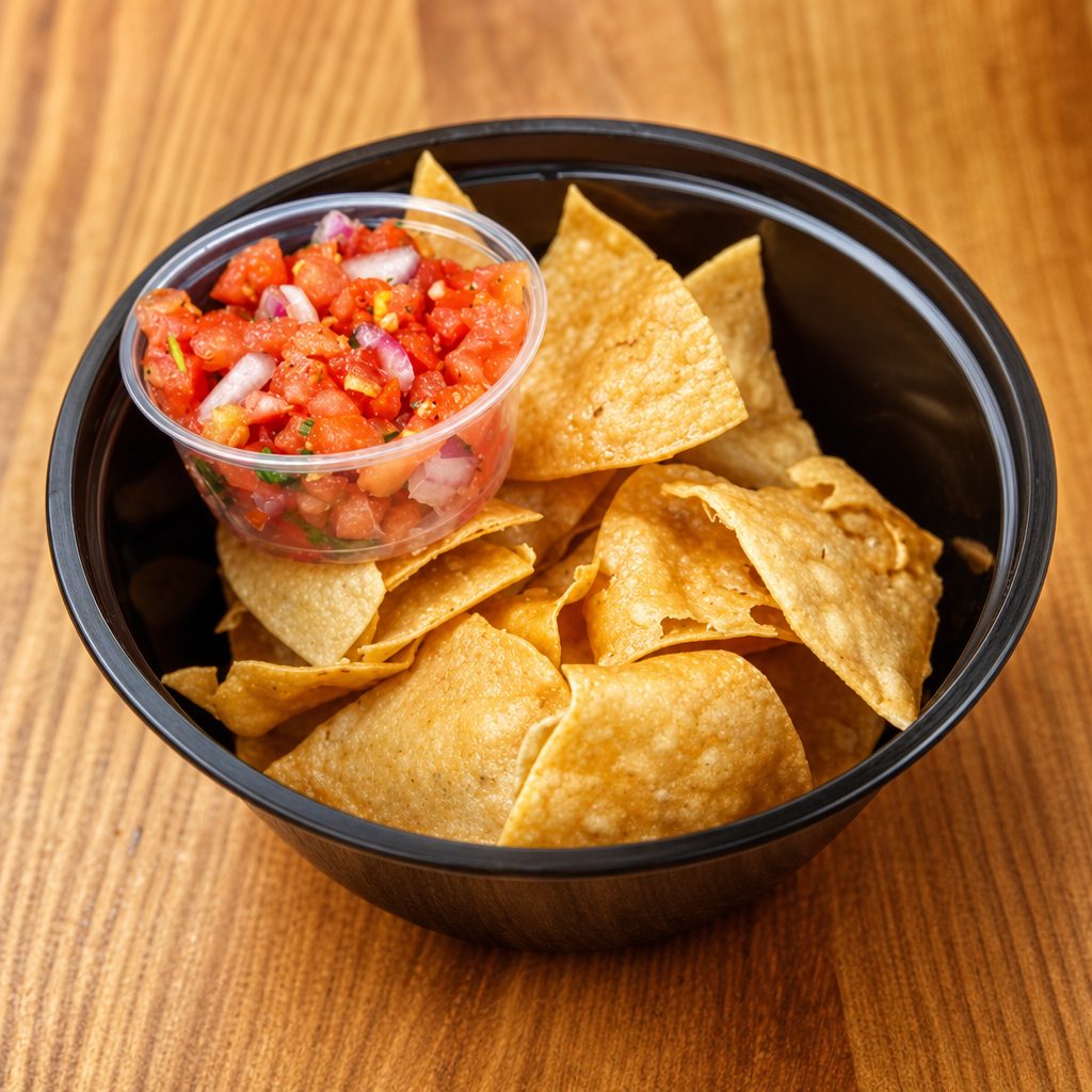 Chips & Pico De Gallo.